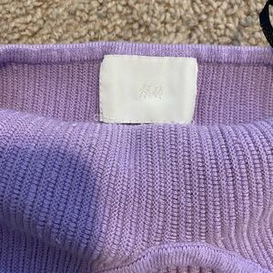 super cute ribbed tube crop top h&m size xs